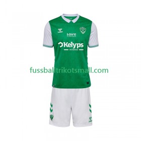 Fußballtrikots AS Saint-Etienne Kinder 2025-2026 Kurzarm Heimtrikotsatz kaufen